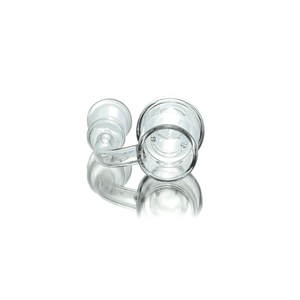 Quartz Banger Terp Slurper | 14mm Female With Spinning Cap | Top View | the dabbing specialists