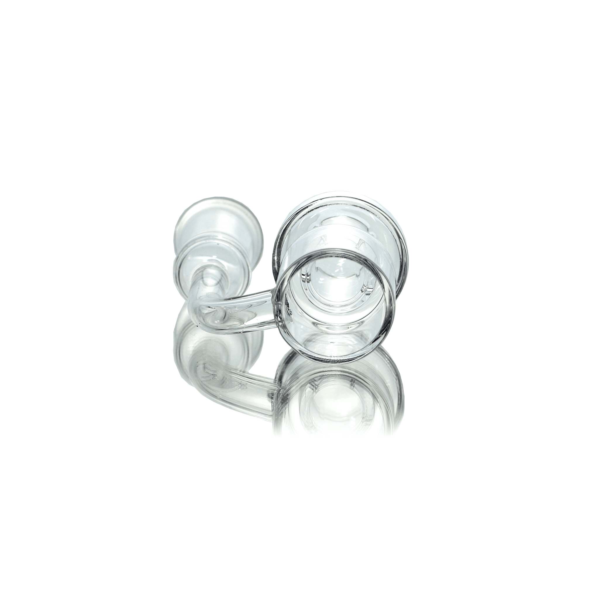Quartz Banger Terp Slurper | 14mm Female With Spinning Cap | Top View | the dabbing specialists