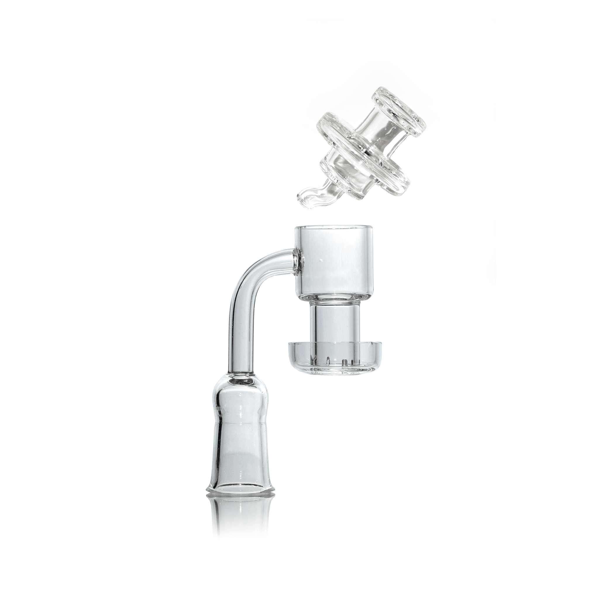Quartz Banger Terp Slurper | 14mm Female With Spinning Cap | Full Stack | the dabbing specialists