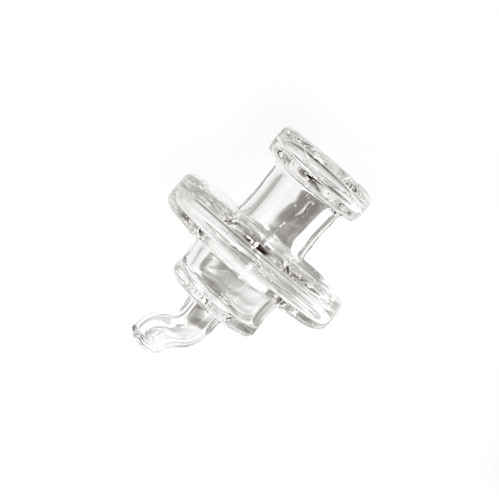 Quartz Banger Terp Slurper 14mm Female With Spinning Cap | Directional Carb Cap View | TDS