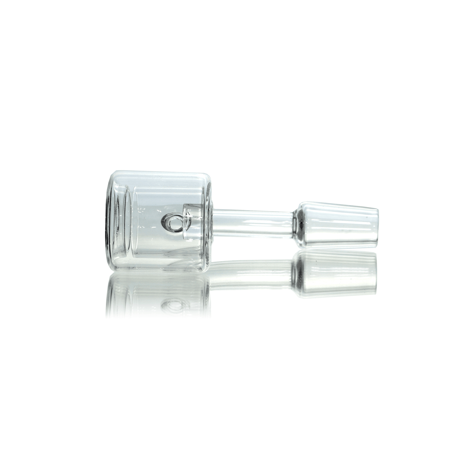 Quartz Banger Thermal Core Reactor | 14mm Male With Saucer Cap | Complete | the dabbing specialists