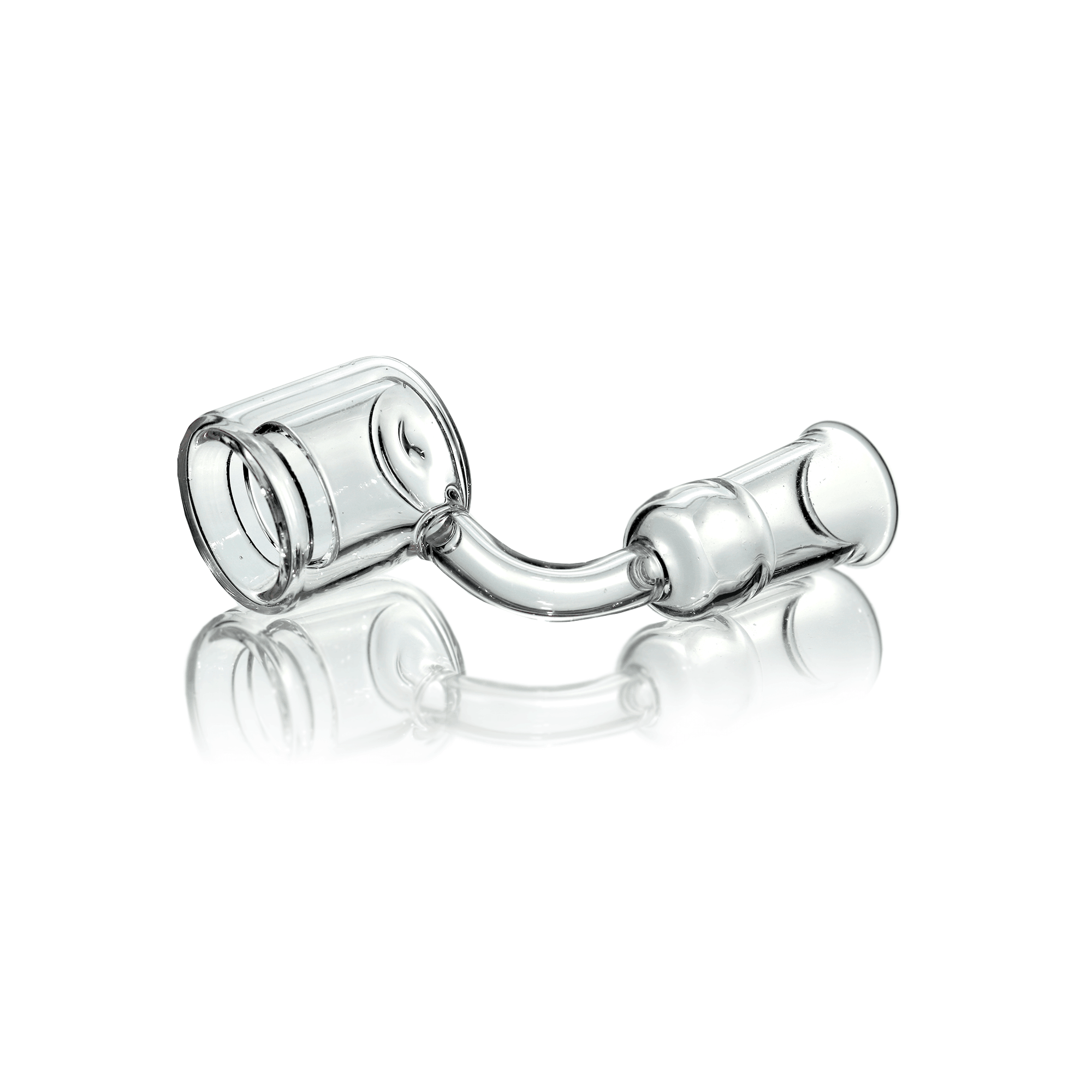 Quartz Double Wall Banger (Torch) | 14mm Female | the dabbing specialists
