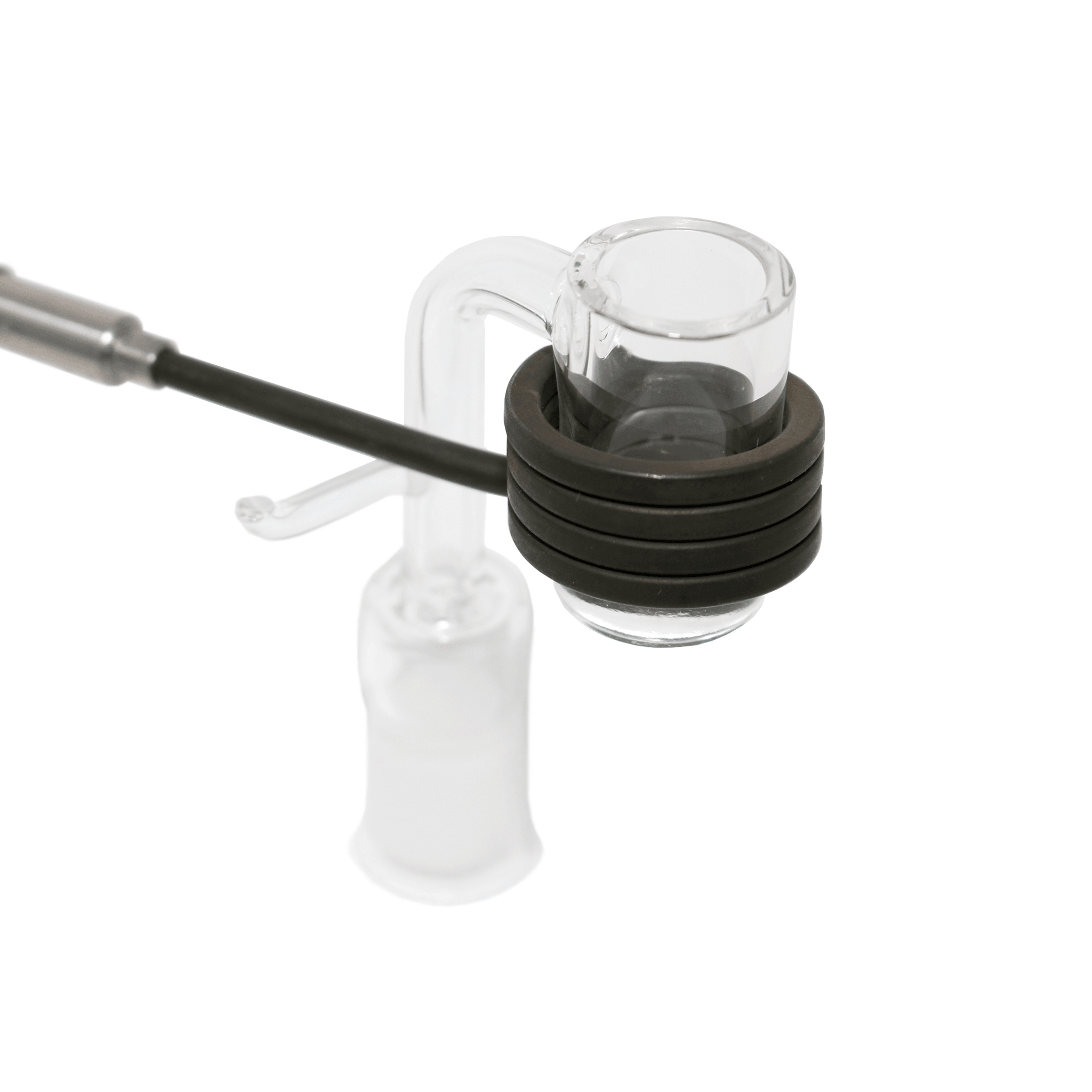 Quartz Enail E-Banger | 14mm Female for 20mm Coil (Enail) | Full View | the dabbing specialists