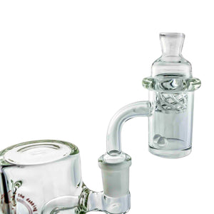 Reborn Precision Bubbler 25mm Complete Dabbing Kit #1 | Close Up Banger Stack View | TDS