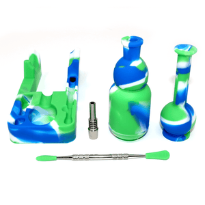 Silicone Nectar Collector | Individual Parts View | the dabbing specialists