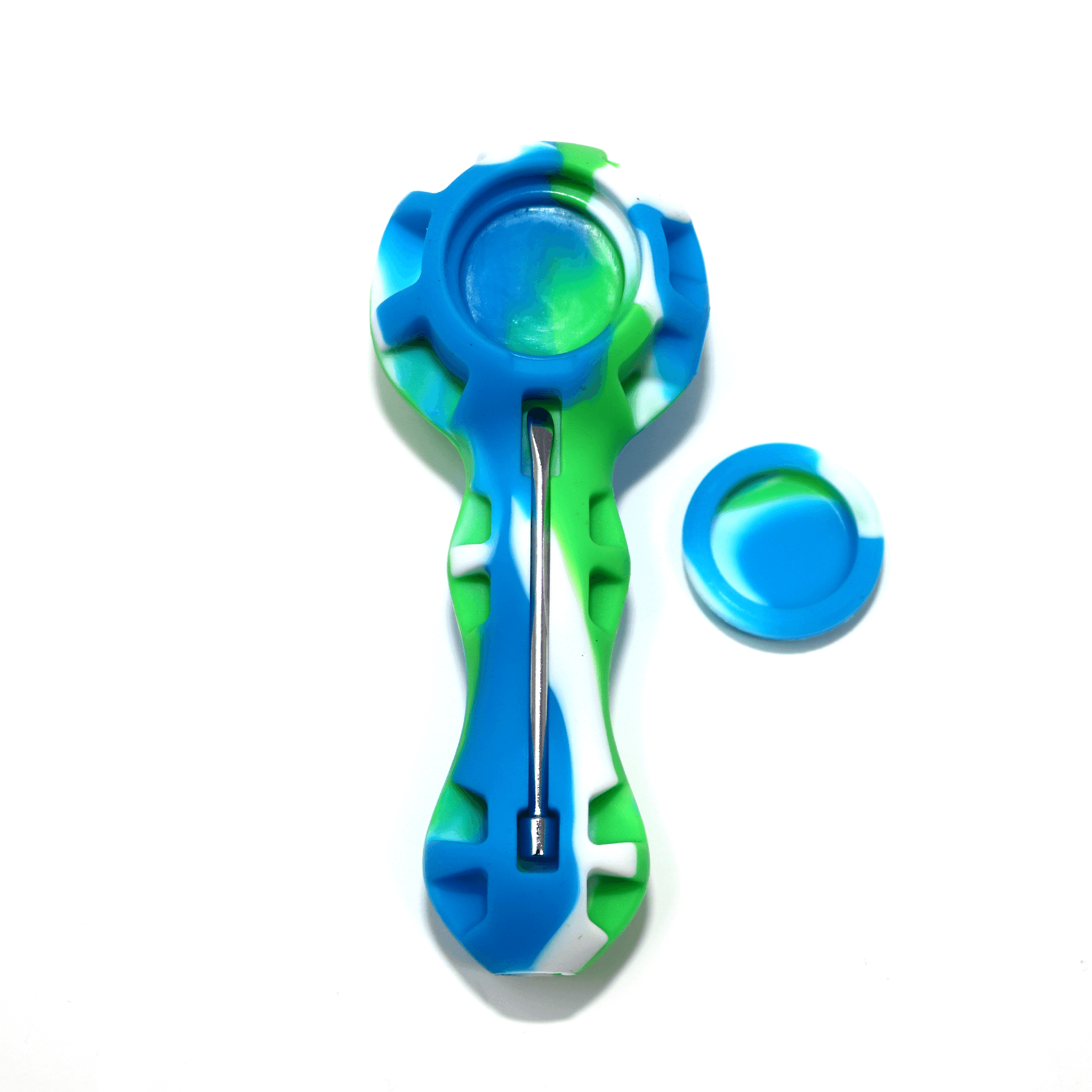 Silicone Spoon Pipe | Cap View | the dabbing specialists