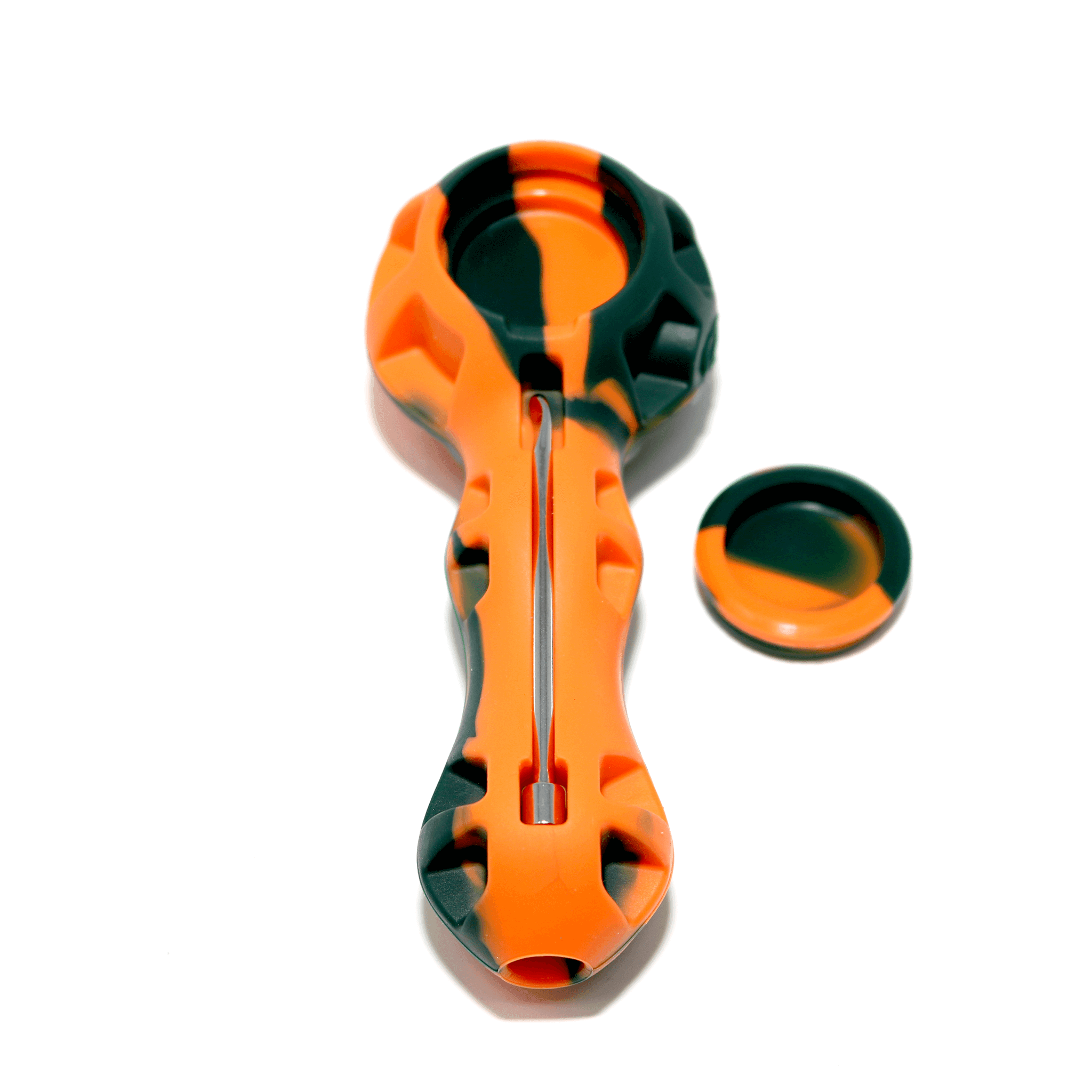 Silicone Spoon Pipe | Cap View | the dabbing specialists