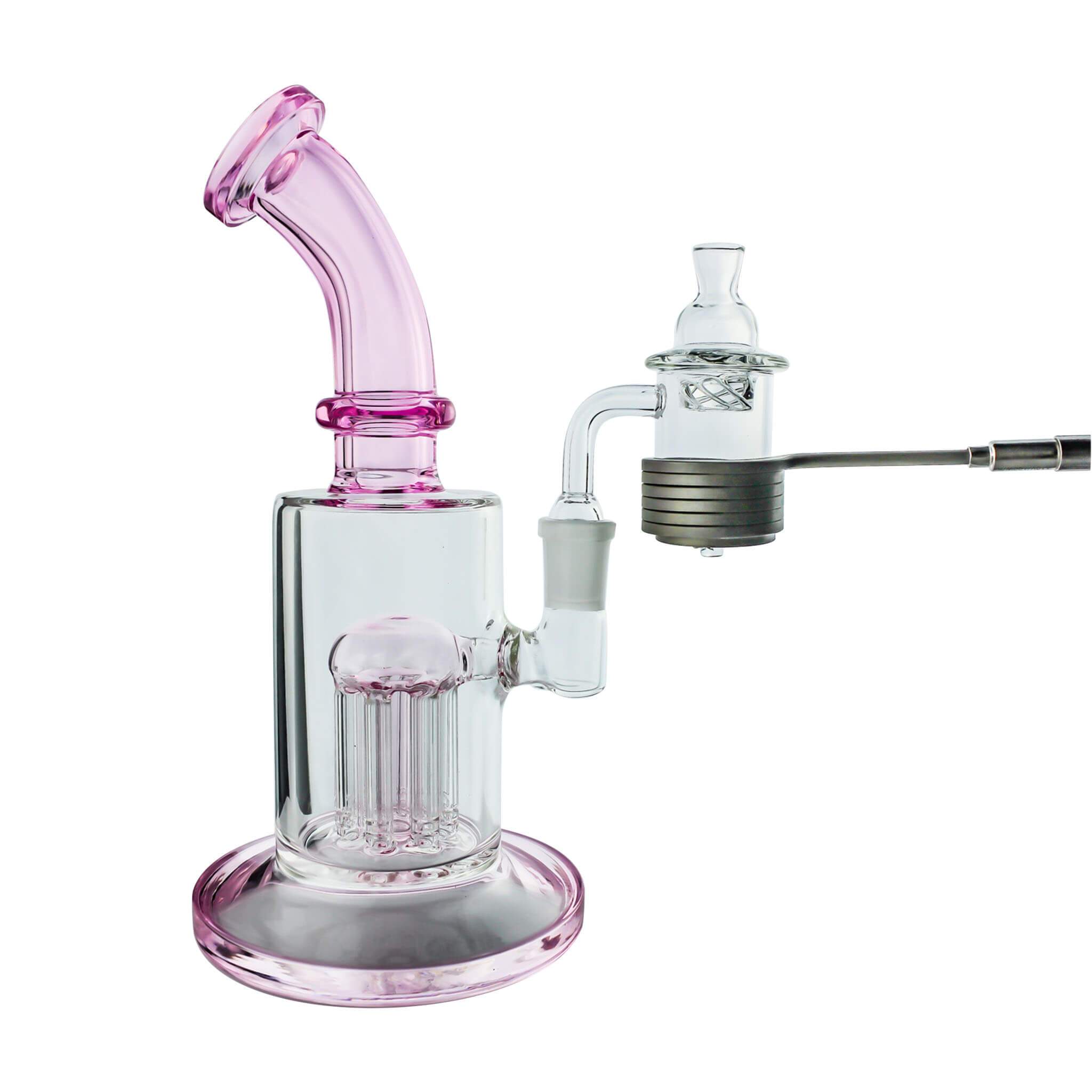 Spin Matrix 30mm Enail Complete Dabbing Enail Kit #1 | Alternate Complete Kit In Use View | TDS