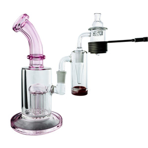 Spin Matrix 30mm Enail Complete Dabbing Enail Kit #1 | Alternate Complete Kit In Use View | TDS