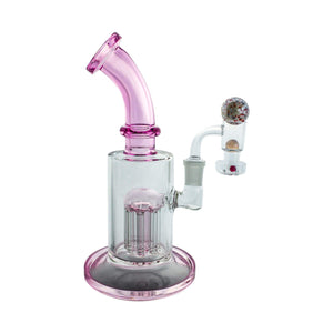 Spin Matrix Marbled Terp Slurper Complete Dabbing Kit #1 | Pink Kit With No Torch | TDS