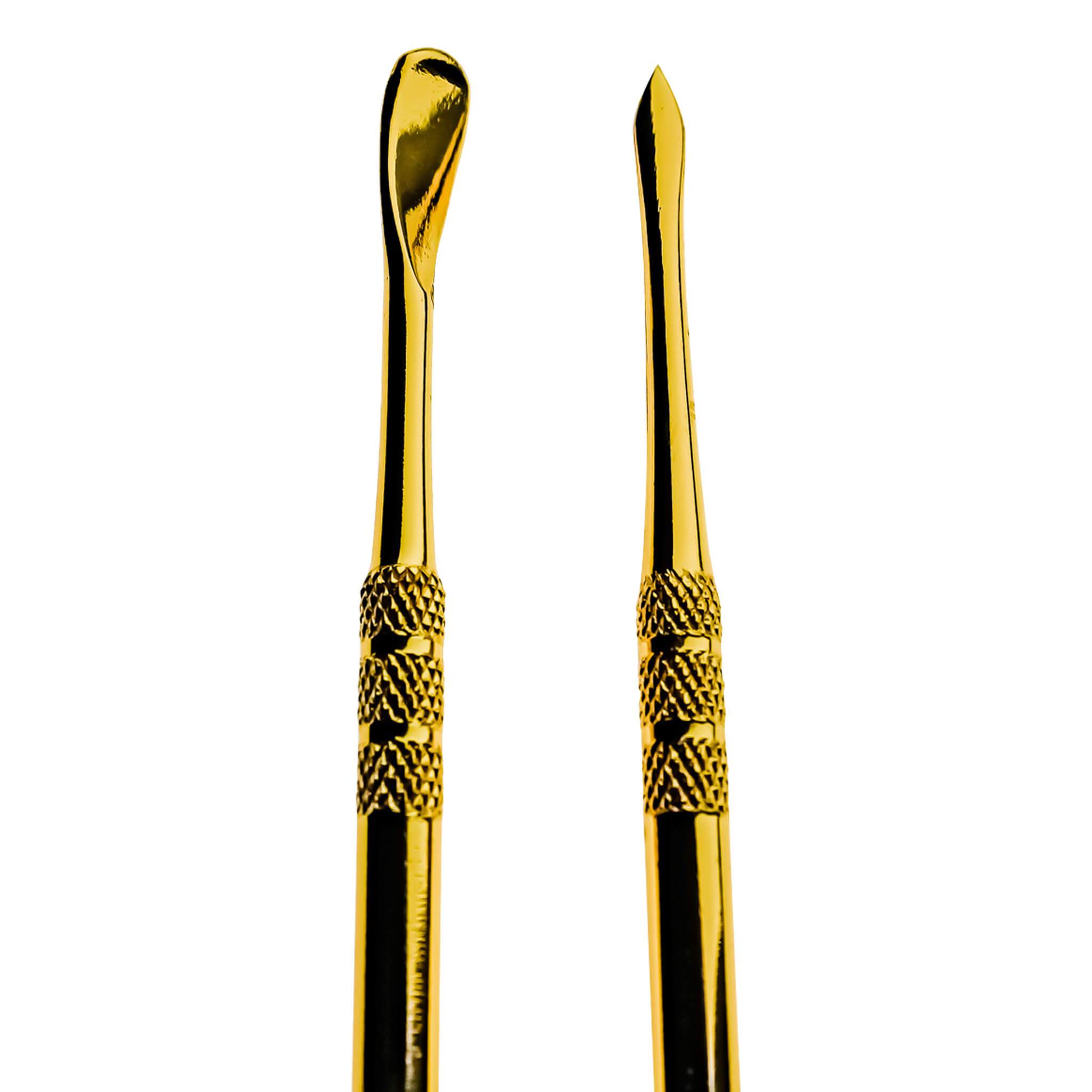 Stainless Steel Dab Tool | Dual Tip Close Up View | the dabbing specialists