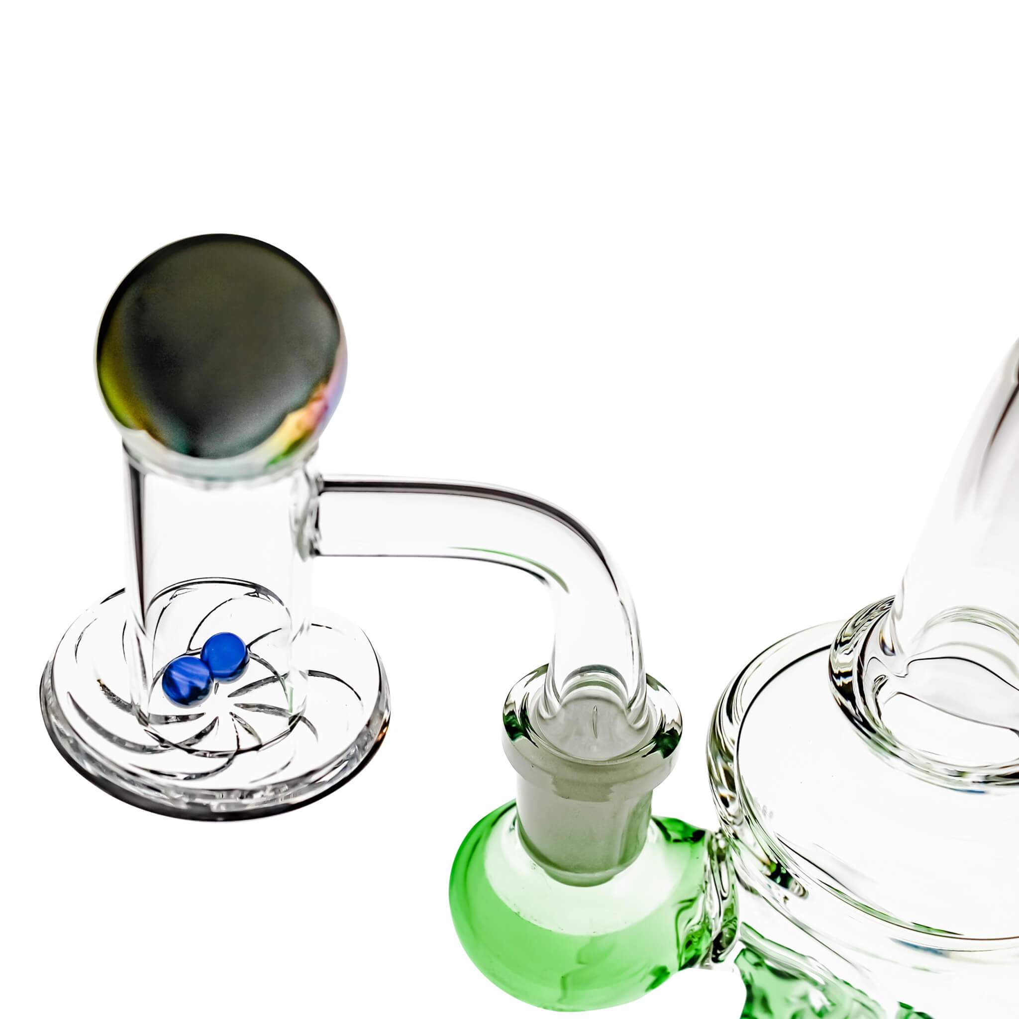 TDS Shower Perc Dab Rig Kit #3 | Close Up Blender Banger View | the dabbing specialists