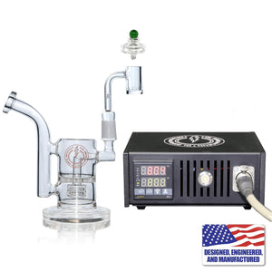 The Dabbing Specialists Custom Enail Dabbing Bundle | Made in the USA | Black Enail Kit View | TDS