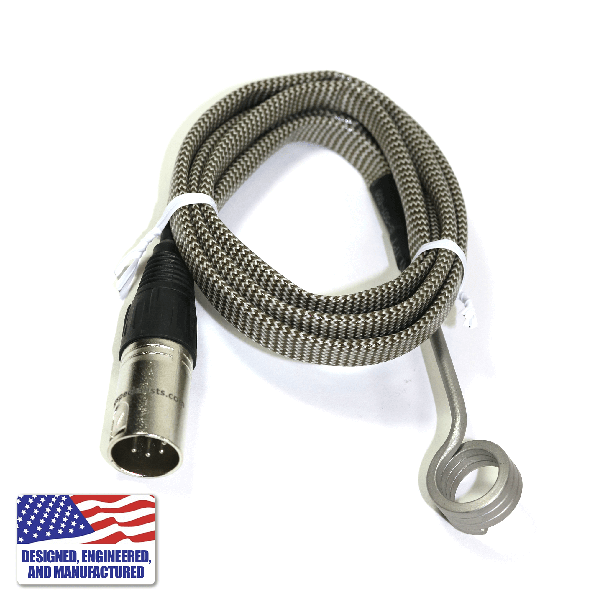 The Dabbing Specialists Custom Enail | Made in the USA | Flat Custom Heater Coil View | TDS