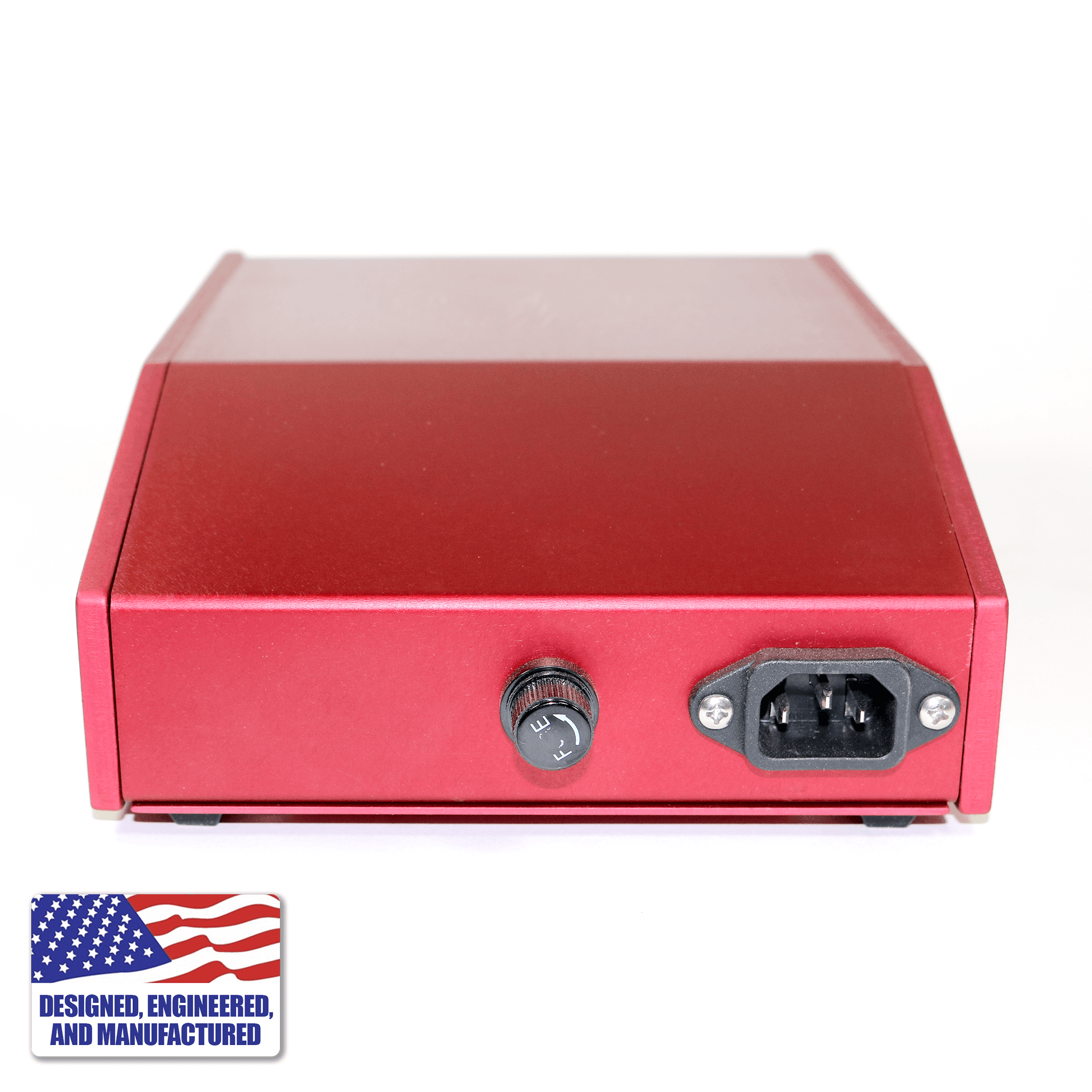 The Dabbing Specialists Custom Enail | Made in the USA | Red Rear View | TDS