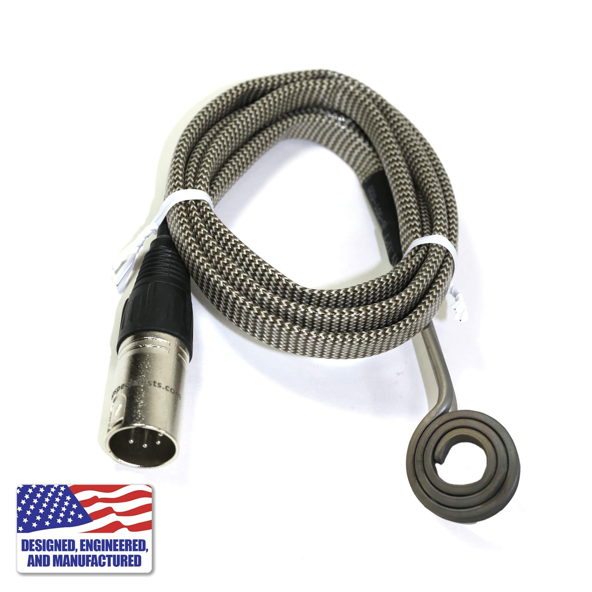The Dabbing Specialists Custom Enail | Made in the USA | 16mm Custom Heater Coil View | TDS