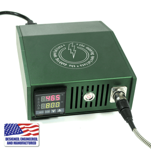 The Dabbing Specialists Custom Enail | Made in the USA | Green Front Face View | TDS