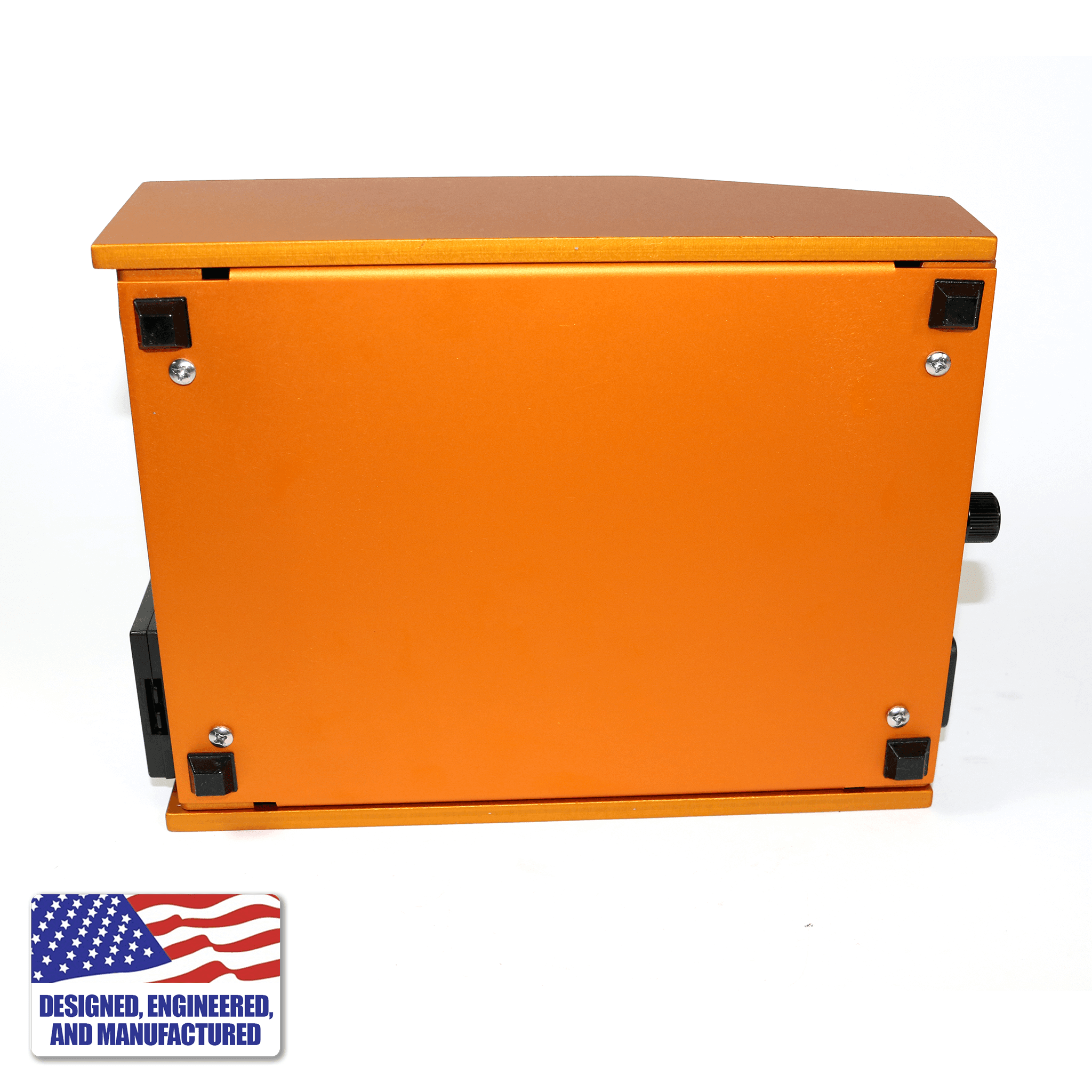 The Dabbing Specialists Custom Enail | Made in the USA | Orange Underside View | TDS