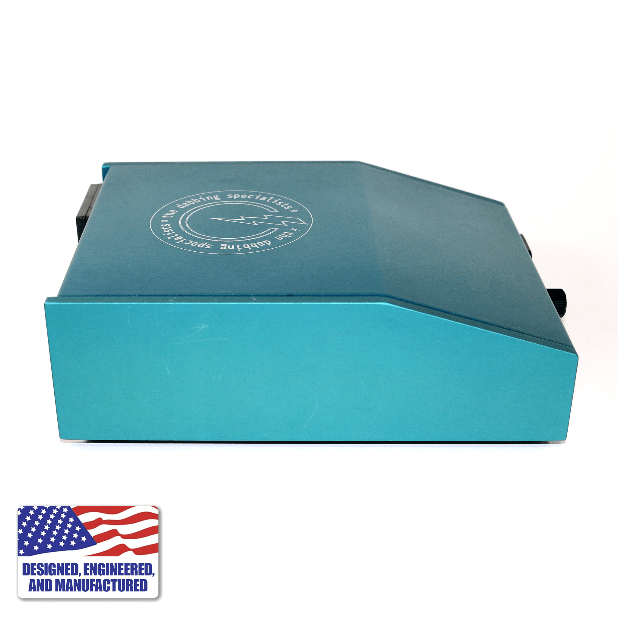 The Dabbing Specialists Custom Enail | Made in the USA | Blue Side View | TDS
