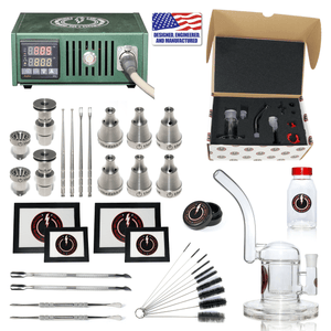 Enail Dab Kit | Ultimate Version | Green Kit Complete View | the dabbing specialists