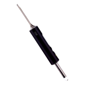 THE TERPOMETER: BLACK | Angled Profile Alternate View | the dabbing specialists