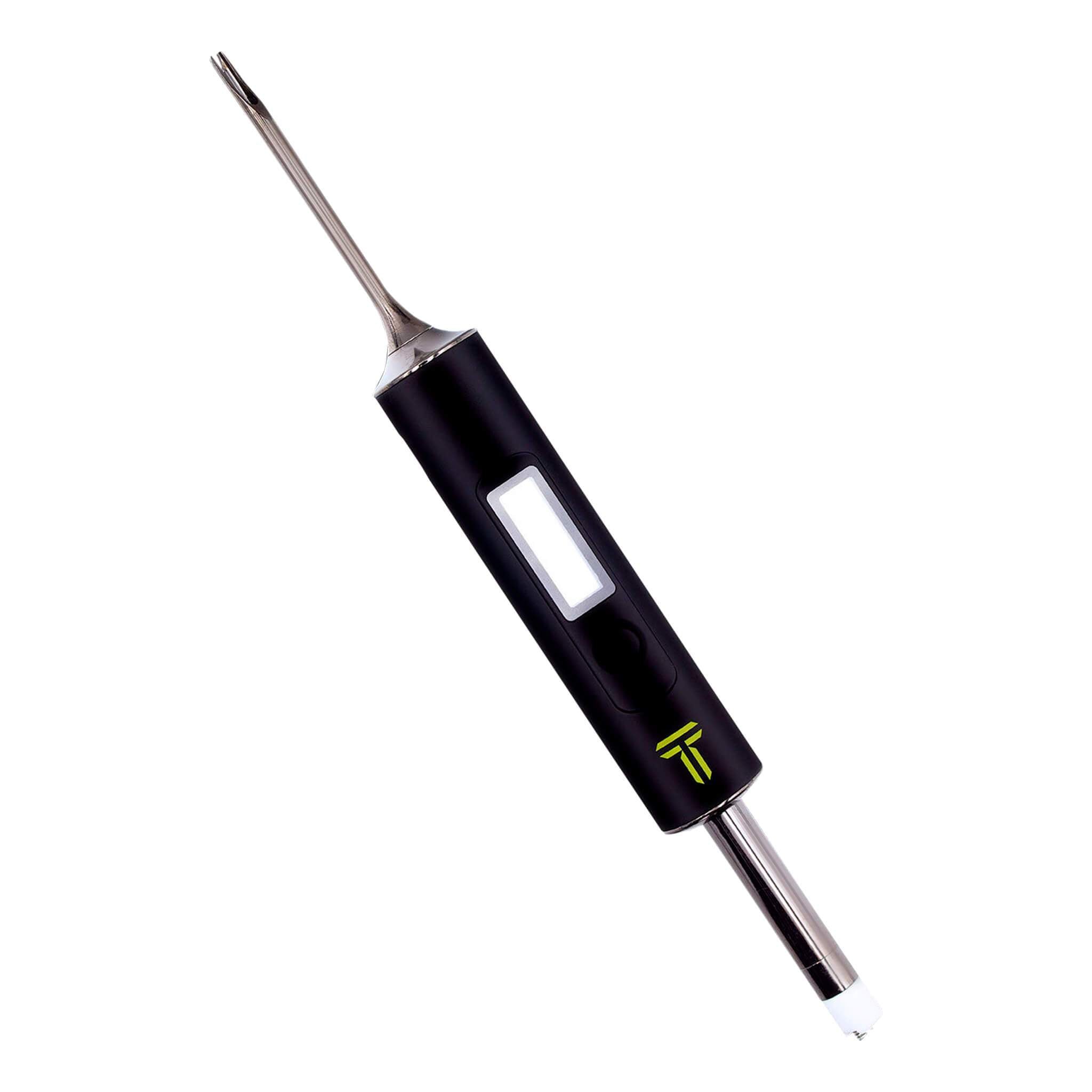 THE TERPOMETER: BLACK | Angled Profile Screen View | the dabbing specialists