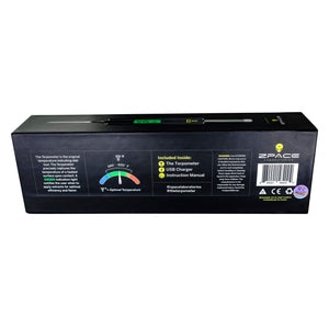 THE TERPOMETER: BLACK | Underside Box View | the dabbing specialists