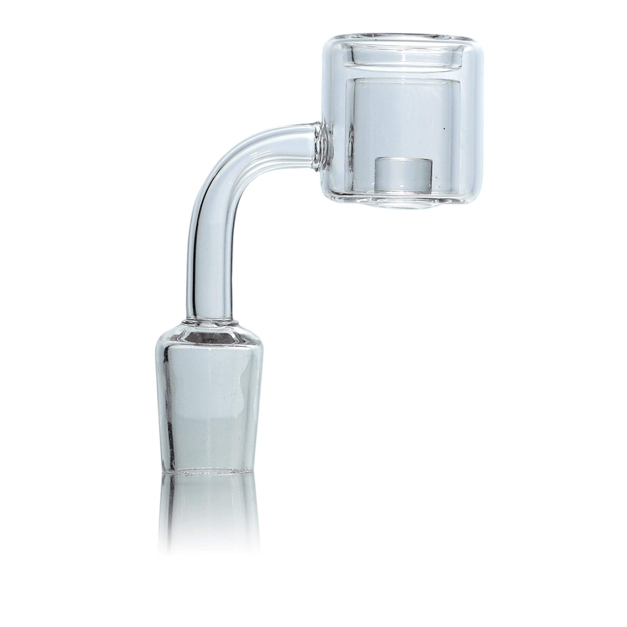 Thermal Core Reactor Banger | Beveled Edge | Double Walled | 18mm Male Banger Profile View | TDS