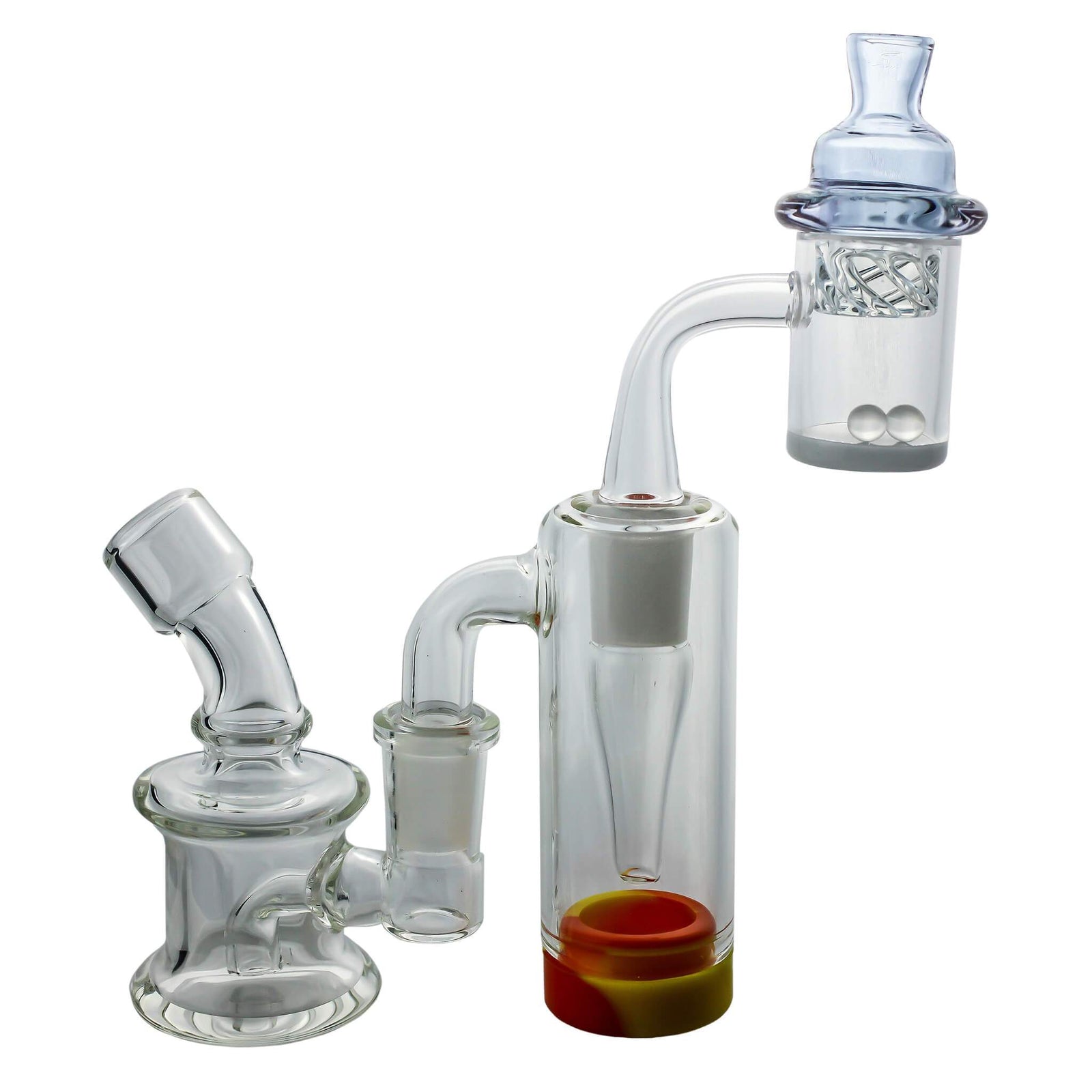 Tiny Hand Dab Rig Complete Kit #3 | Full Kit In Use View | the dabbing specialists