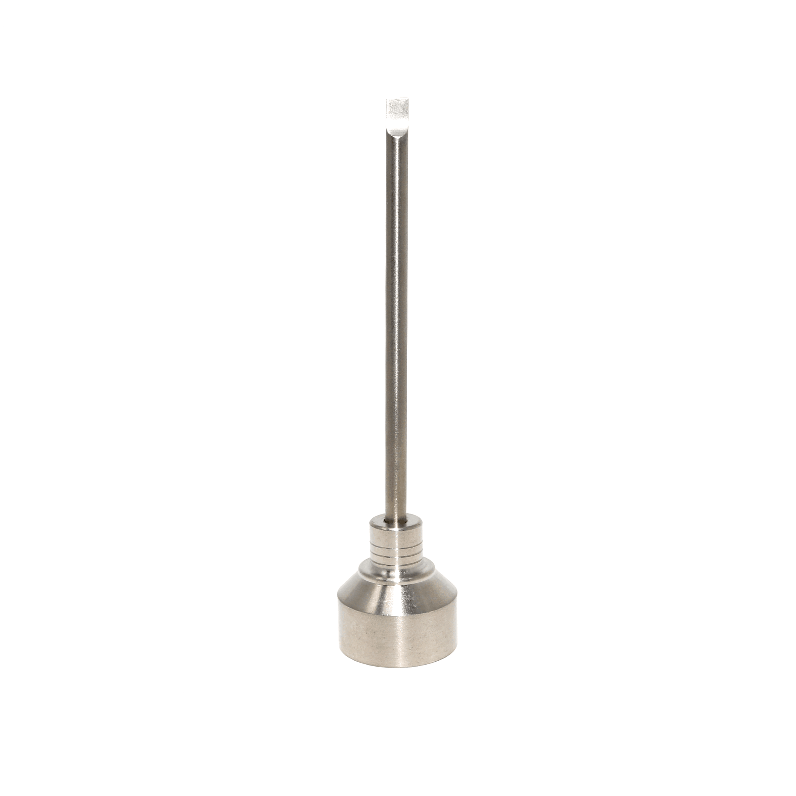 Titanium Basic Carb Cap Dabber | Vertical View | the dabbing specialists