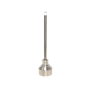 Titanium Basic Carb Cap Dabber | Vertical View | the dabbing specialists