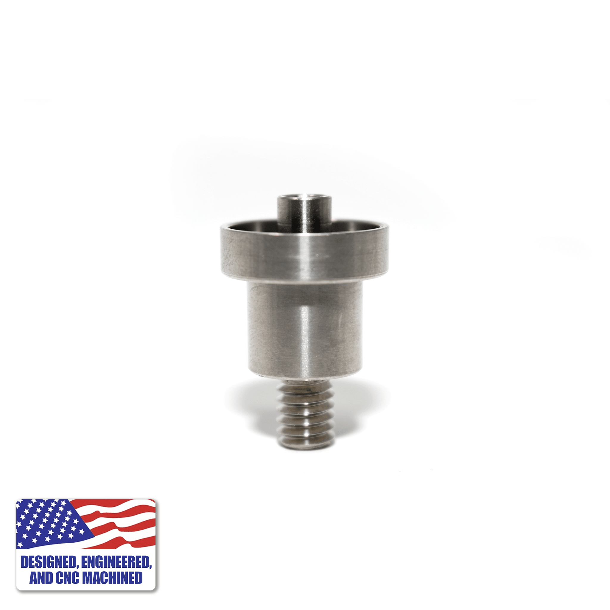 Titanium Dab Kit | 16mm Coil | 18mm/14mm Male Adapter | Side Nail View | the dabbing specialists