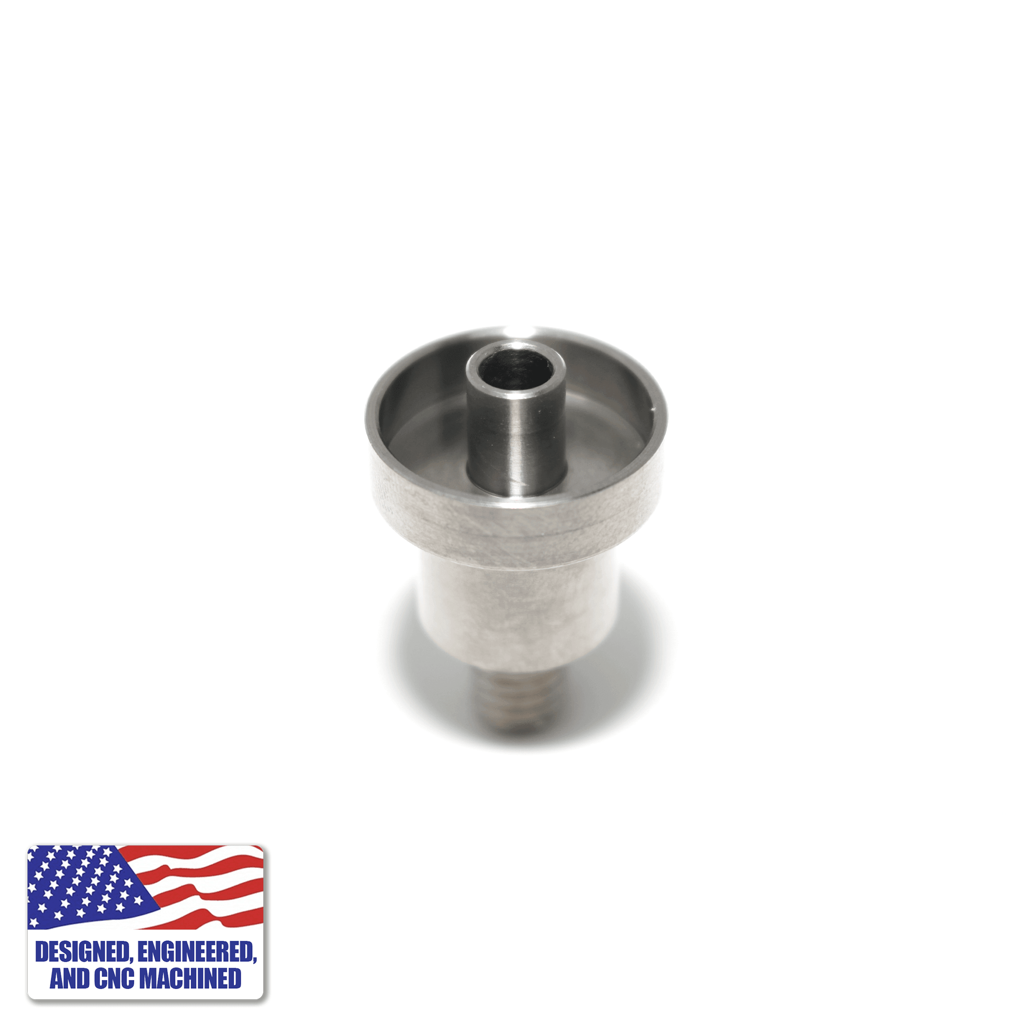 Titanium Dab Kit | 16mm Coil | 18mm/14mm Male Adapter | Nail View | the dabbing specialists