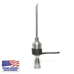 Titanium Dab Kit | 20mm Coil | 14mm/10mm Female Adapter | Capped Coil View | the dabbing specialists