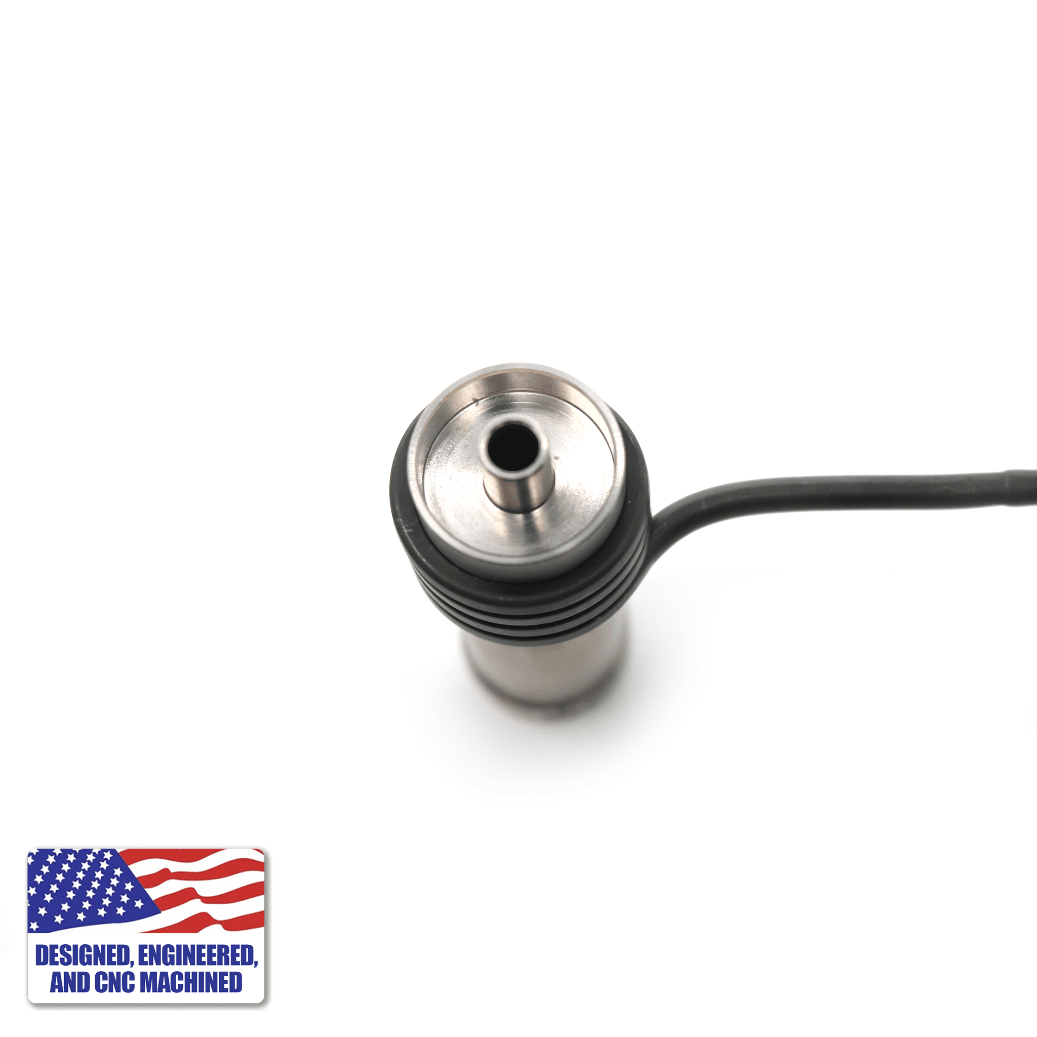 Titanium Dab Kit | 20mm Coil | 18mm/14mm Female Adapter | Top Down View | the dabbing specialists