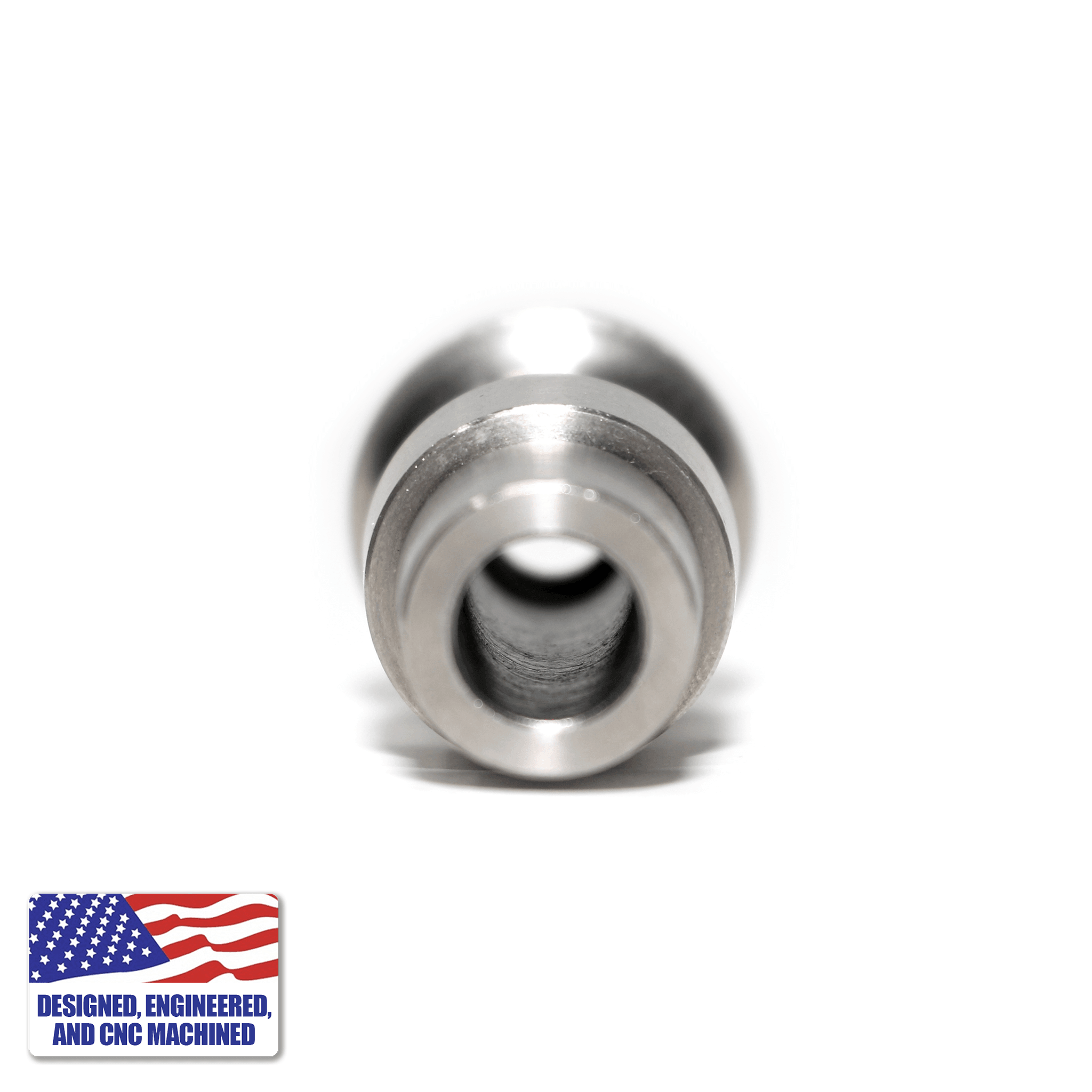 Titanium Dab Kit - Flat Coil | 18mm/14mm Male Adapter | Titanium Nail Body Inner View | TDS