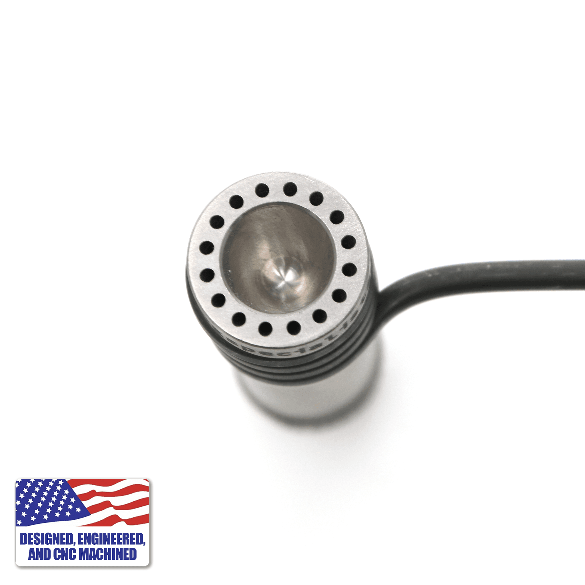 Titanium Dab Kit with 16-Hole Nail | 16mm Coil | 18mm/14mm Female | the dabbing specialists