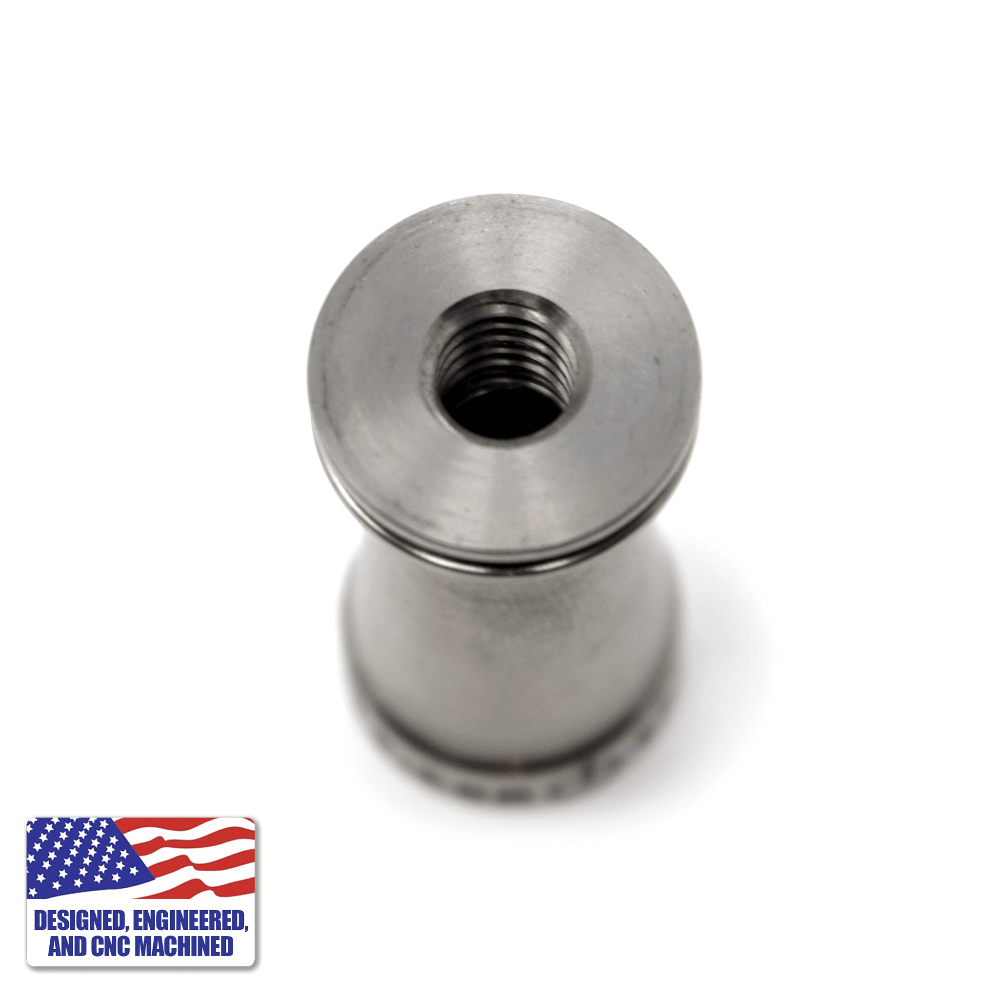Titanium Female Nail Body 14mm, 10mm | Titanium Nail Body Threads View | the dabbing specialists