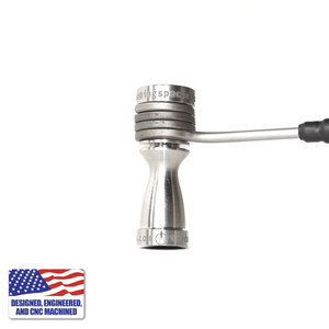 Titanium Female Nail Body 14mm, 10mm | In Use View | the dabbing specialists