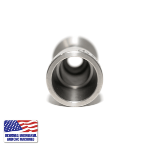 Titanium Female Nail Body 18mm, 14mm | Inner Titanium Nail Body View | the dabbing specialists
