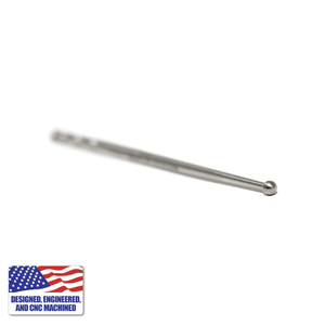 Titanium Kit - Scoop Ball Dab Stick and 3-Hole Carb Cap | Made in the USA | the dabbing specialists