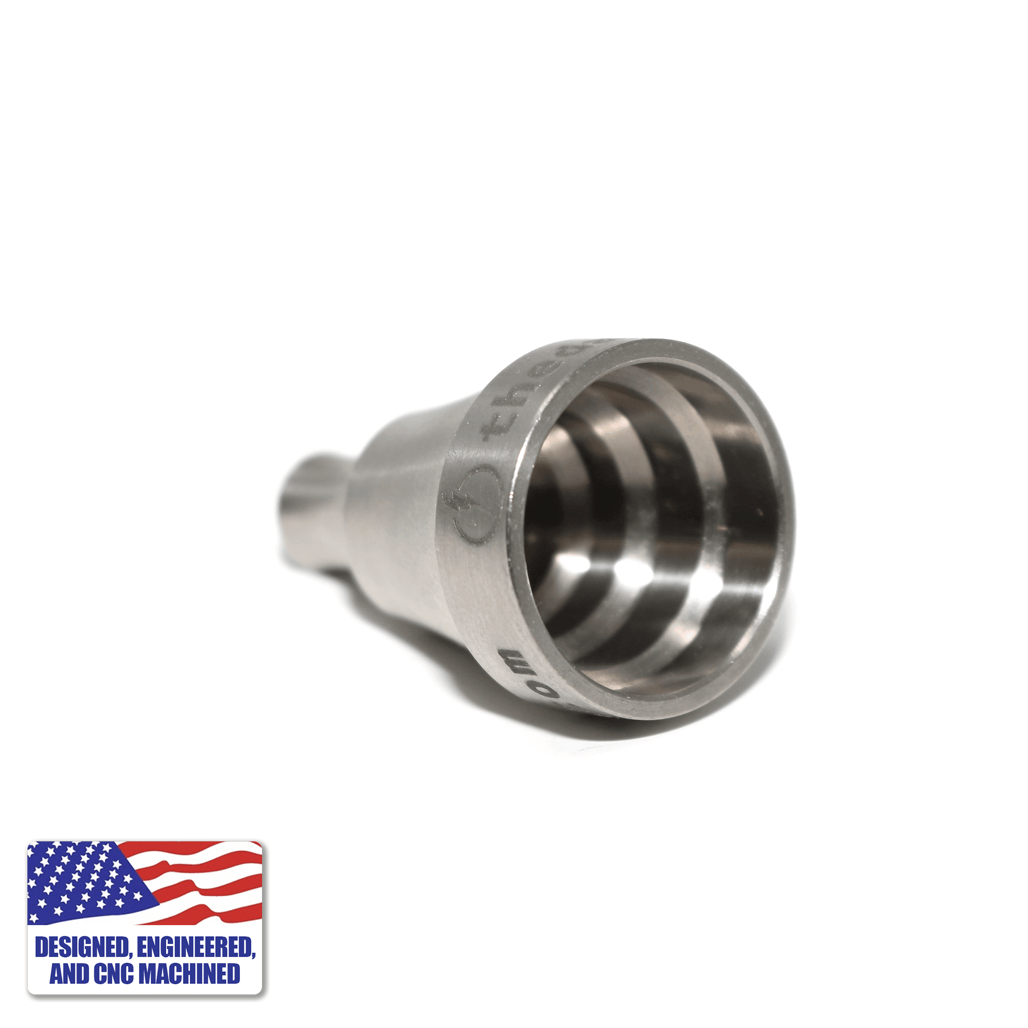 Titanium Kit - Scoop Ball Dab Stick and 3-Hole Carb Cap | Made in the USA | the dabbing specialists