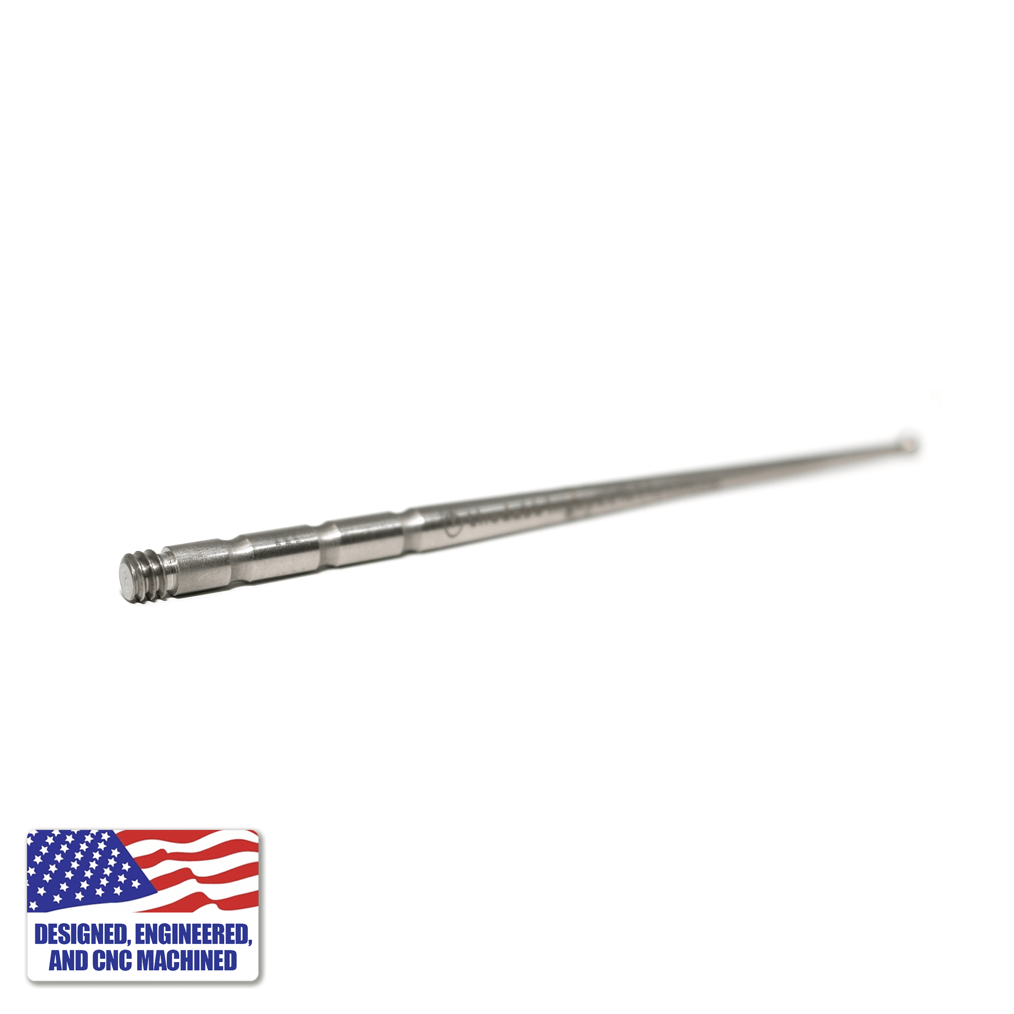 Titanium Kit - Scoop Ball Dab Stick and 3-Hole Carb Cap | Made in the USA | the dabbing specialists