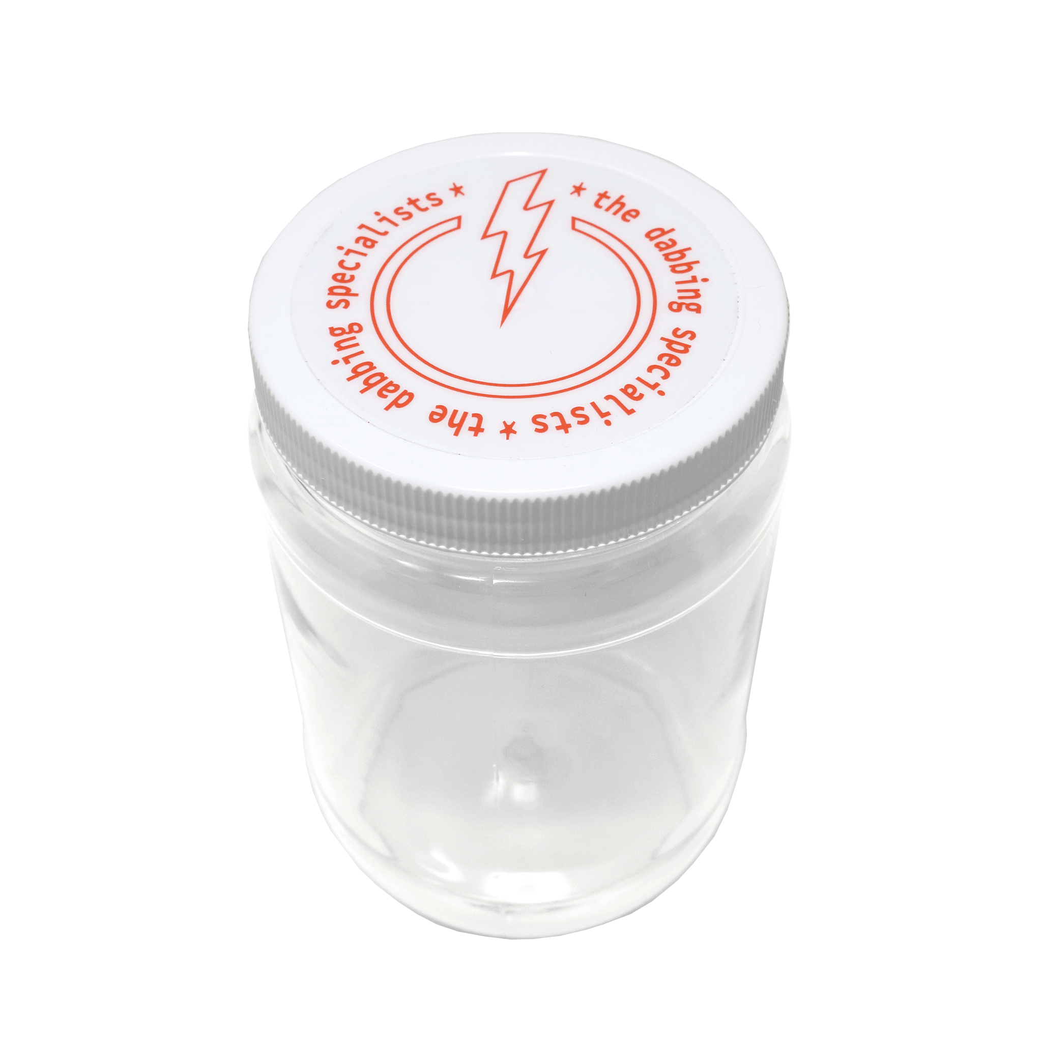 Utensil Cleaning Jar for Titanium Hardware | Top Down View | the dabbing specialists