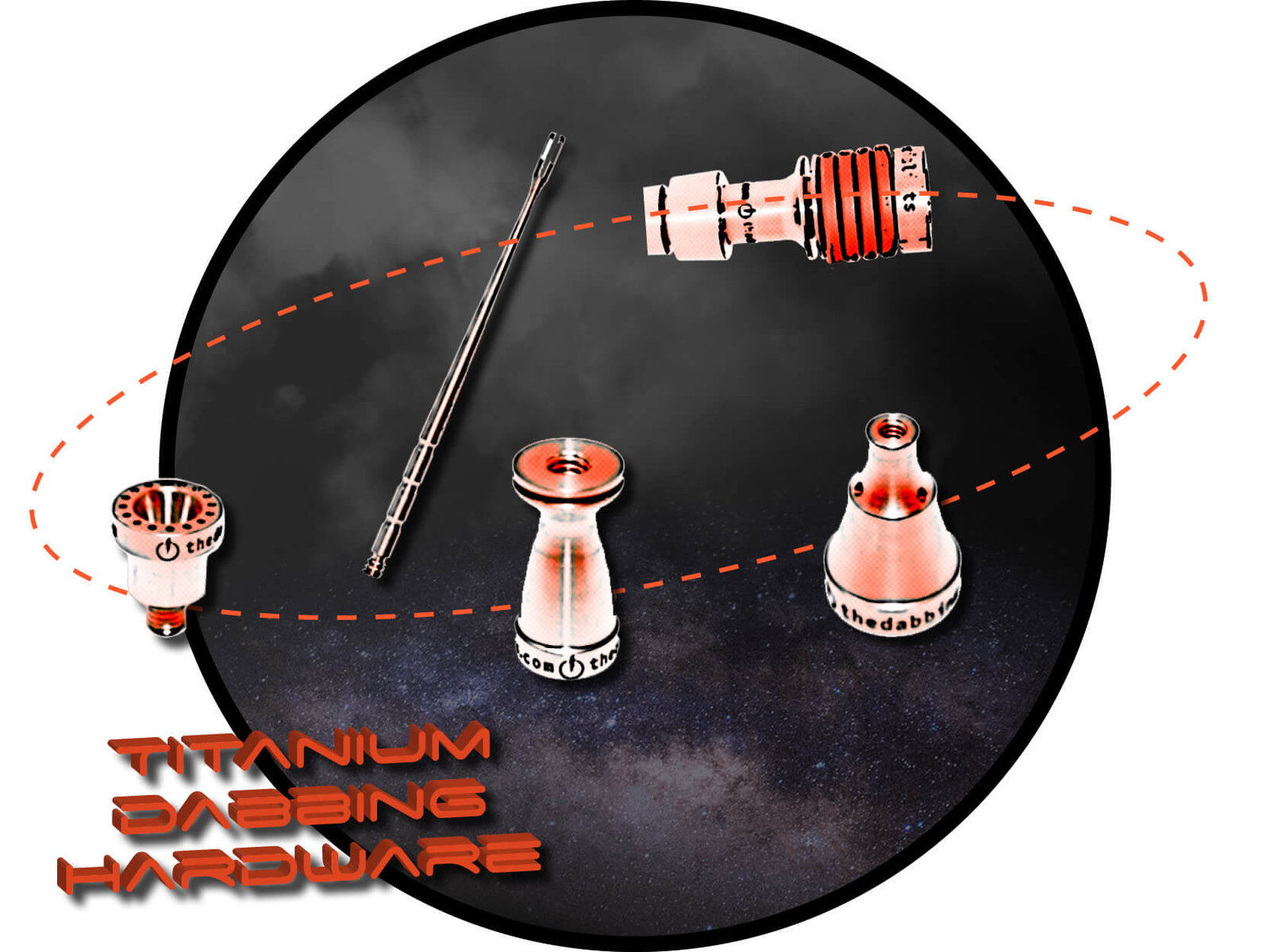 Titanium Dabbing Hardware