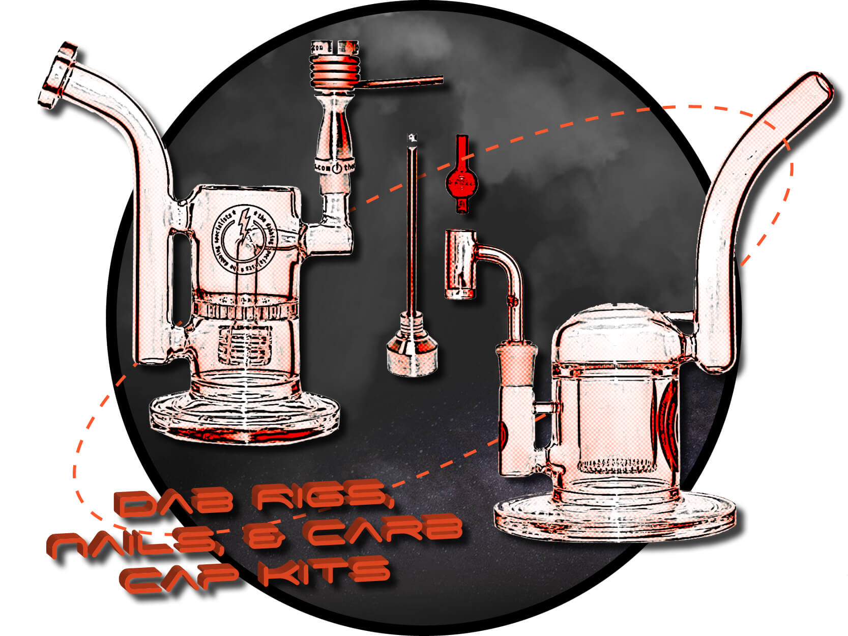 TDS Dab Rig, Nails, & Carb Cap Kits Product Collection Image