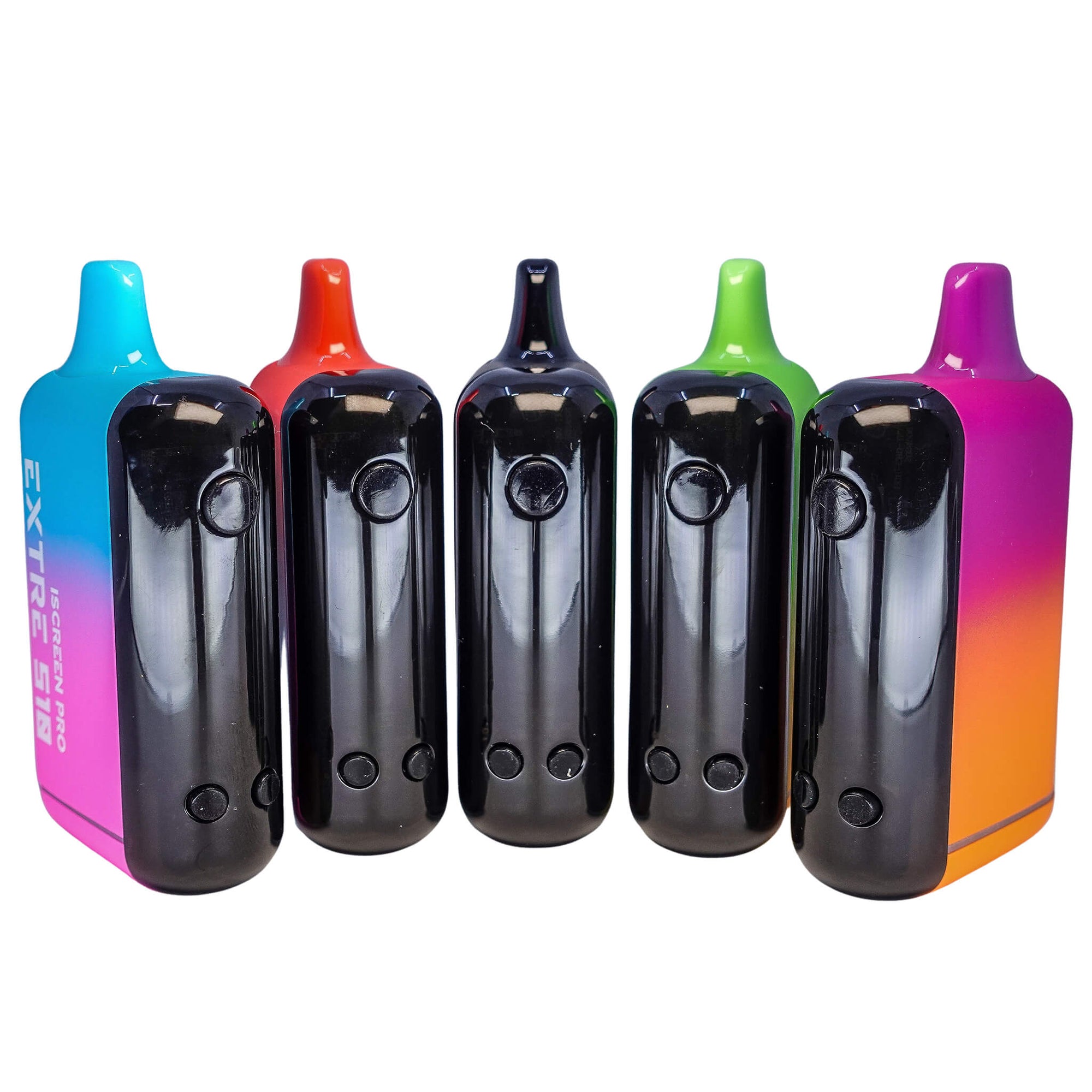 Extre 510 Vape Cartridge Battery | All Colorways Front View | TDS