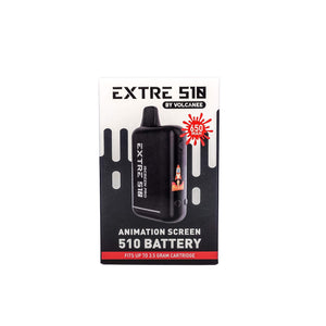 Extre 510 Vape Cartridge Battery | Black Color Box Profile View | TDS