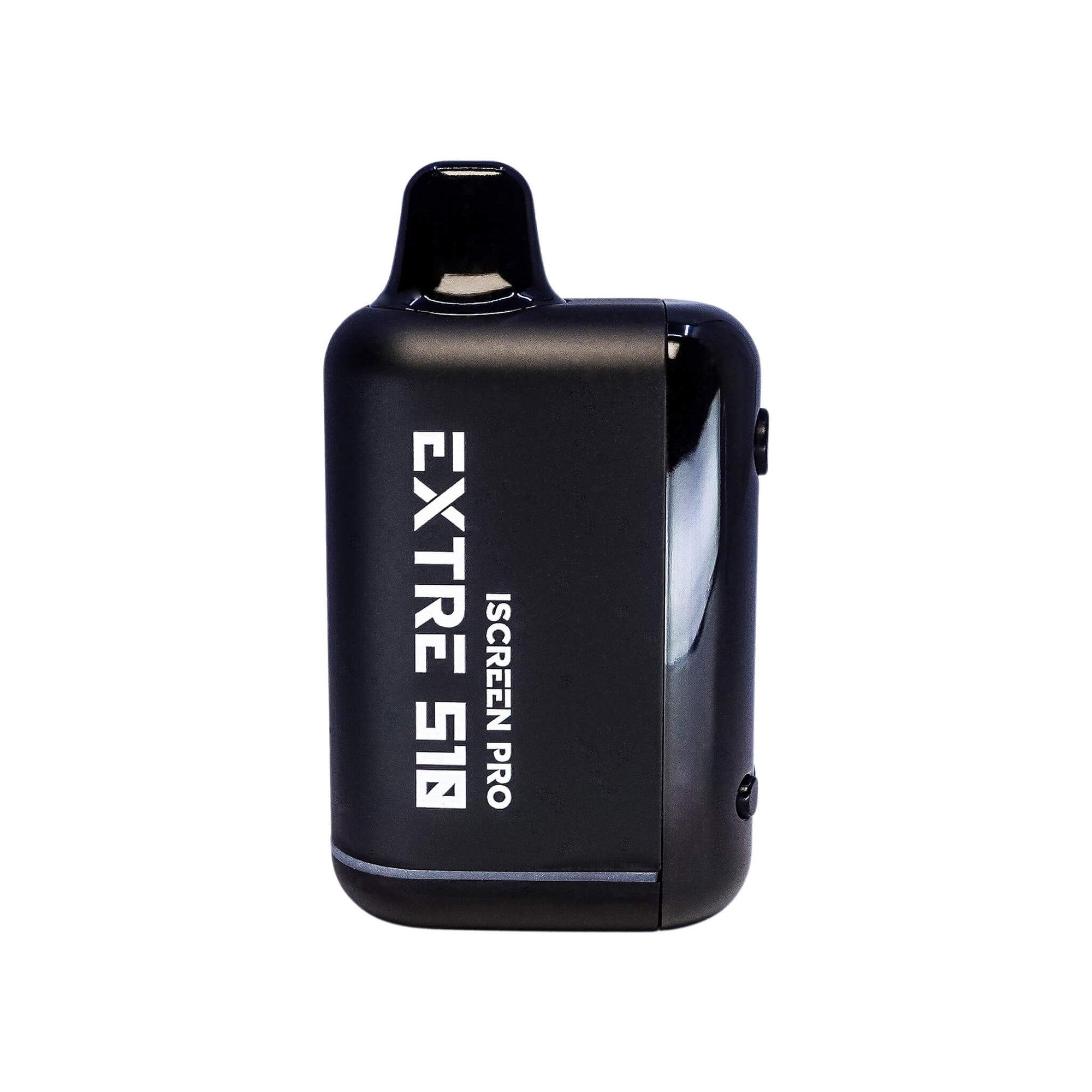 Extre 510 Vape Cartridge Battery | Black Color Profile View | TDS