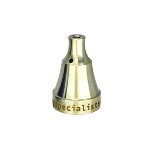 Titanium Universal 3-Hole Carb Cap | Highest Velocity | Anodized Gold View | TDS